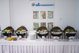 Питание в санатории «Автомобилист» — шведский стол — фото 1